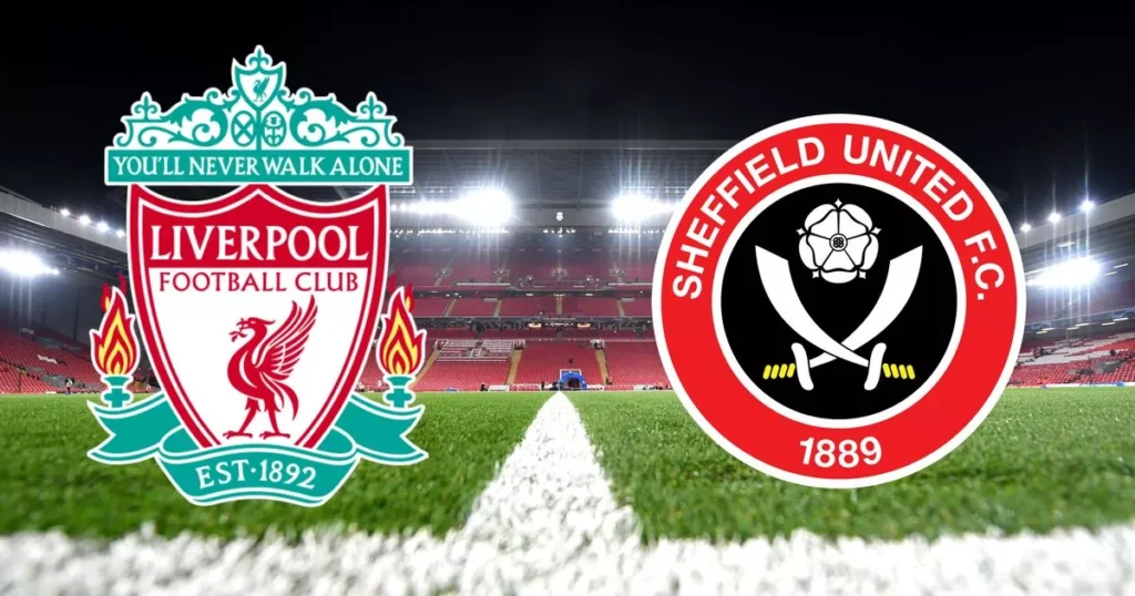 Liverpool F.C. vs Sheffield United Timeline